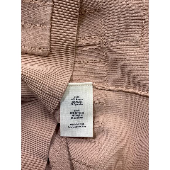 L'Agence 'Calypso' Pink Rayon Cardigan Size S - Picture 5 of 5